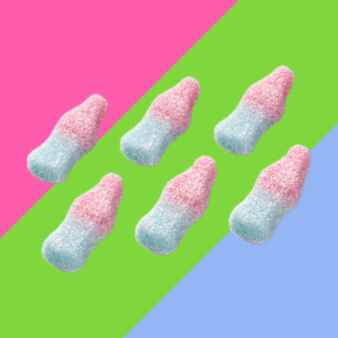 Candycrave Vegan Fizzy Bubblegum Bottles 2kg