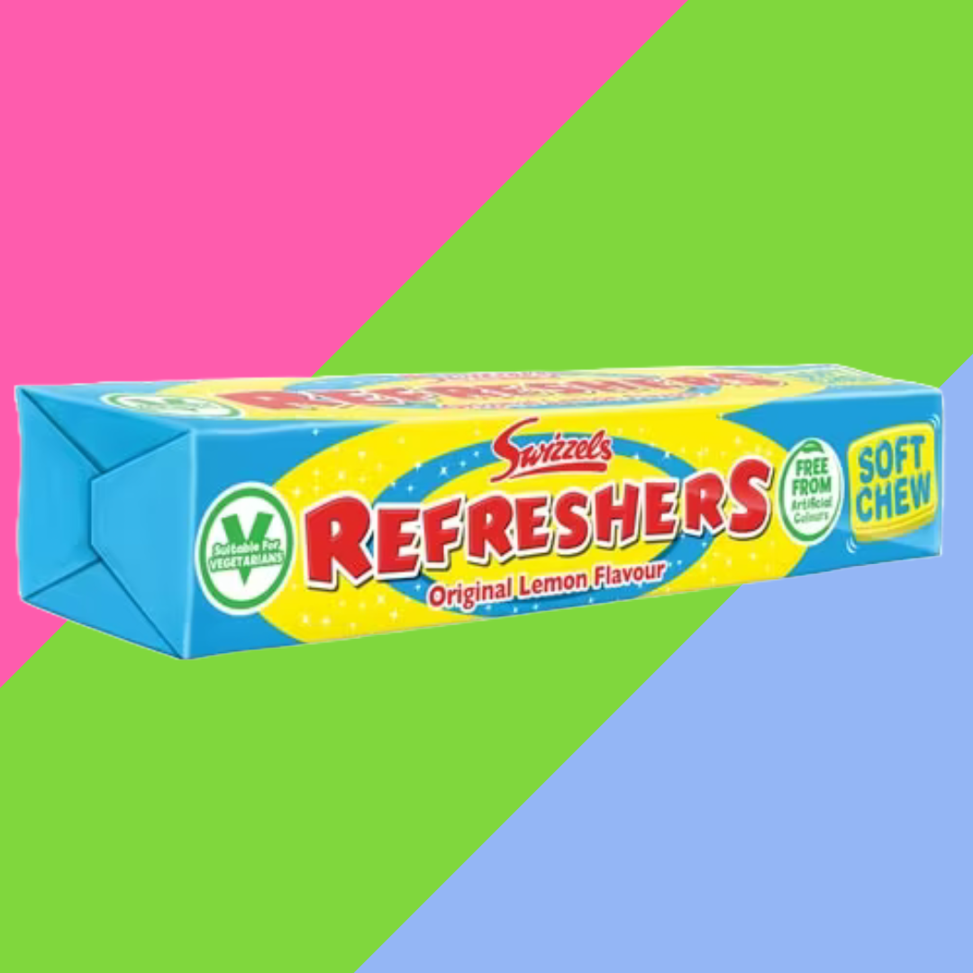 Swizzels Refreshers Chews Lemon Stick Packs 36x43g