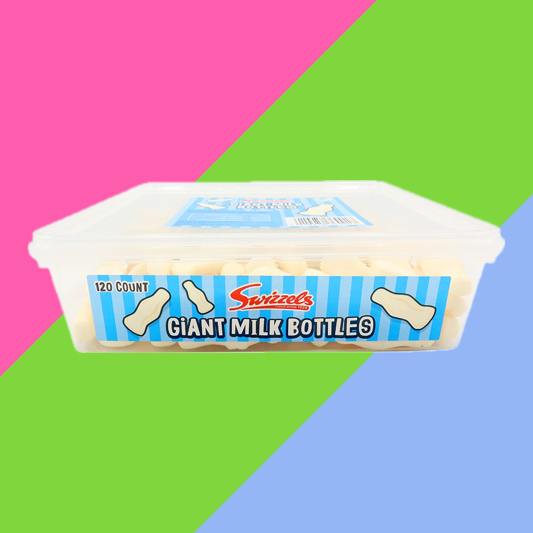 Swizzels Giant Milk Bottles Tub 1x576g