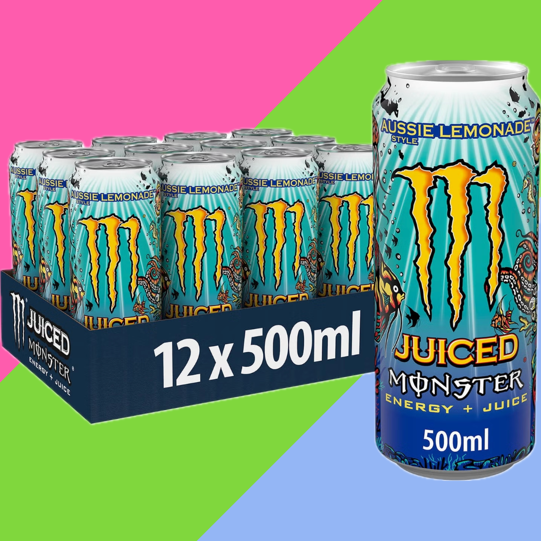 Monster Energy Drink Aussie Lemonade 12x500ml PM £1.75
