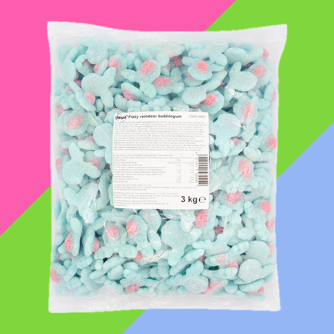 Frisia Fizzy Bubblegum Reindeer Bag 3kg