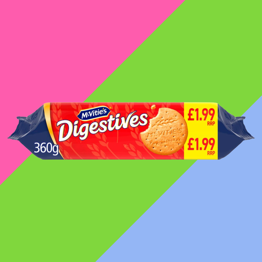 McVitie's Digestives The Original Biscuits 12x360g £1.99 PMP