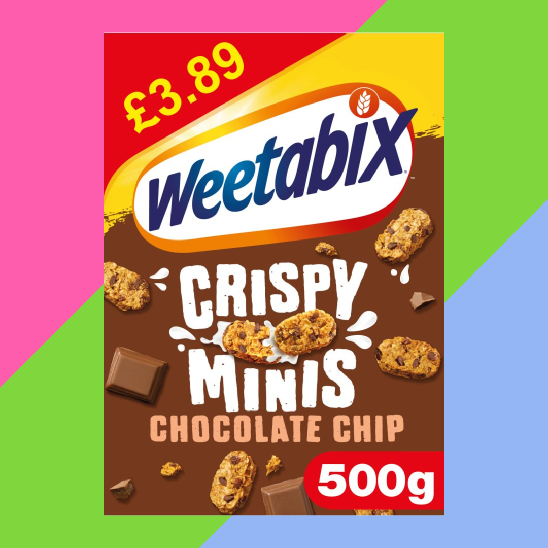 Weetabix Crispy Minis Chocolate Chip 5x500g Boxes