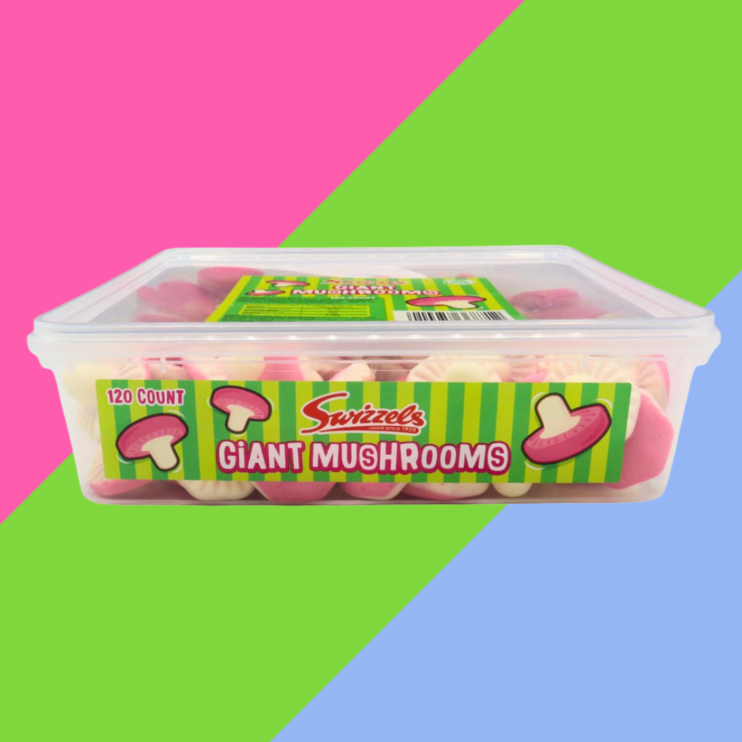 Swizzels Giant Mushrooms Tub 1x576g