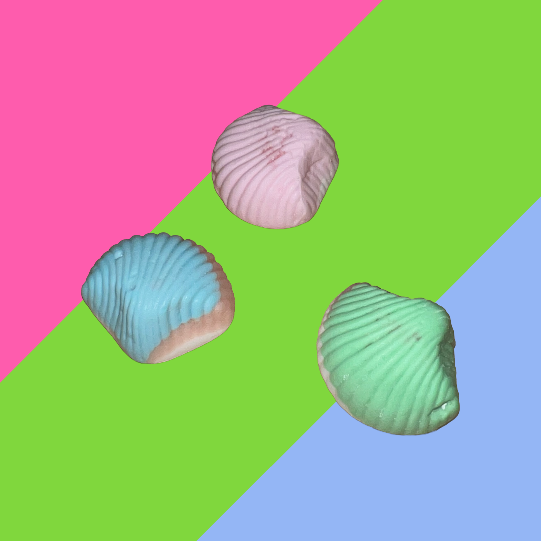 Vidal Jelly Filled Foam Shells Tub 100pcs