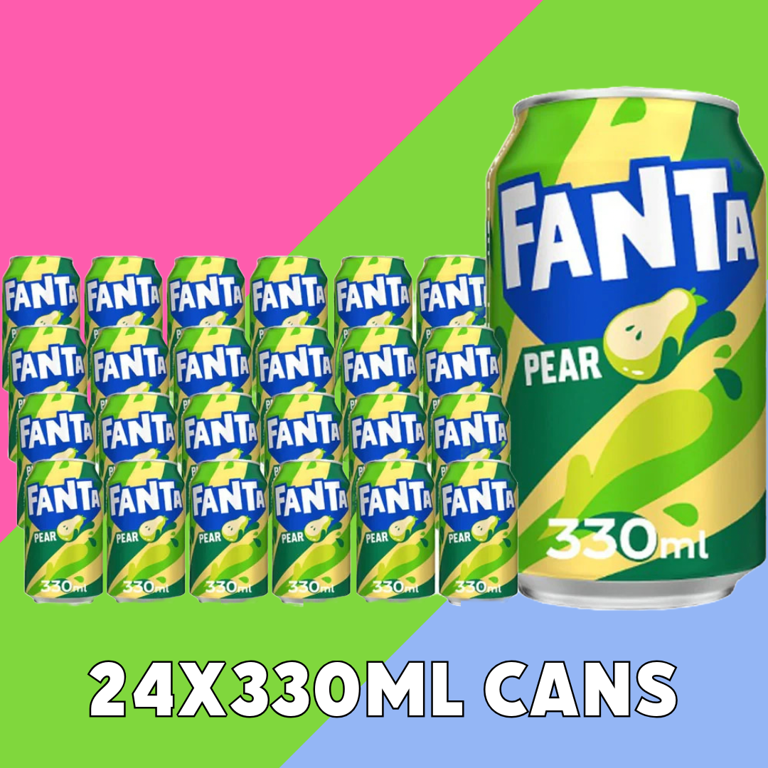 Fanta Pear 24x330ml Cans