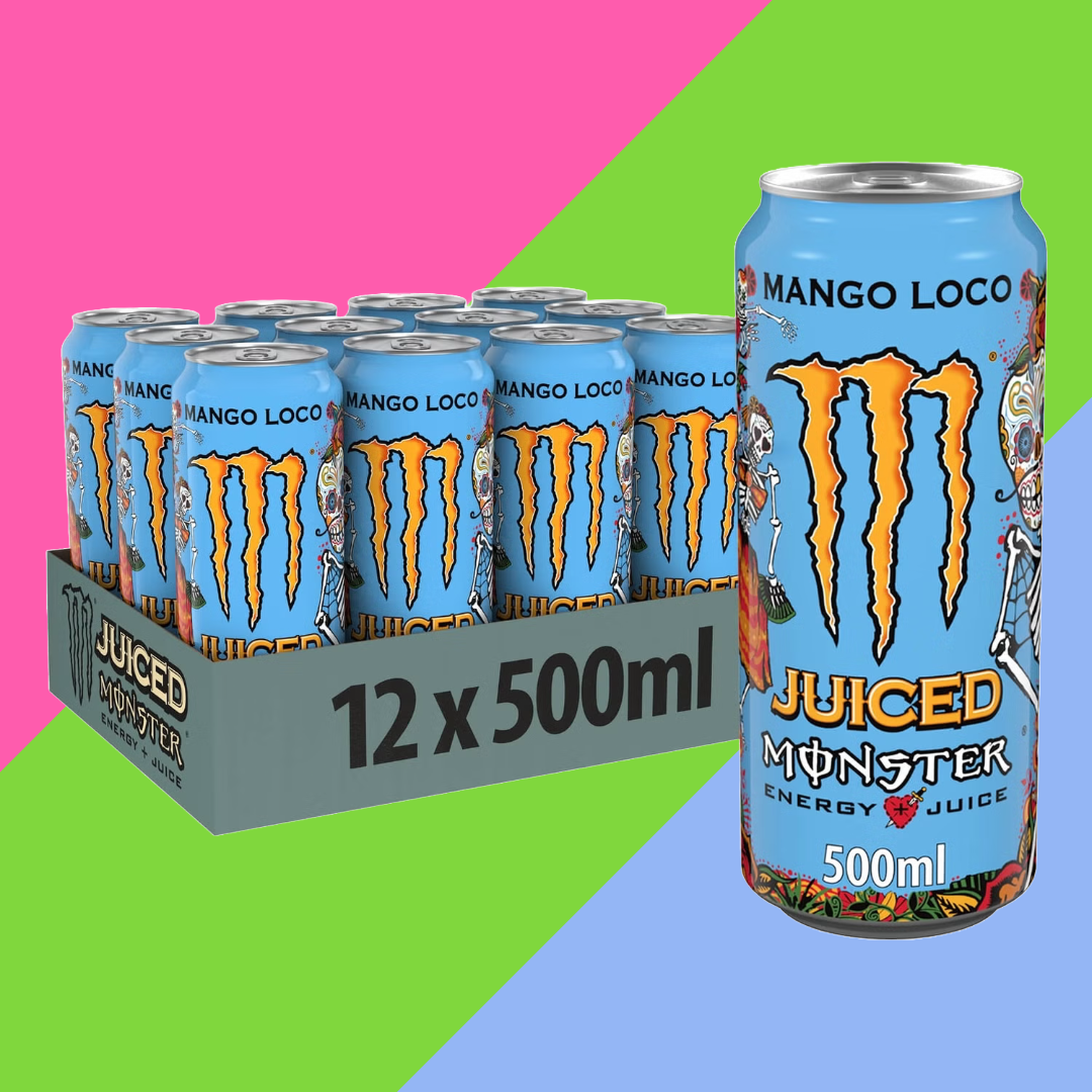 Monster Energy Drink Mango Loco 12x500ml PM £1.75