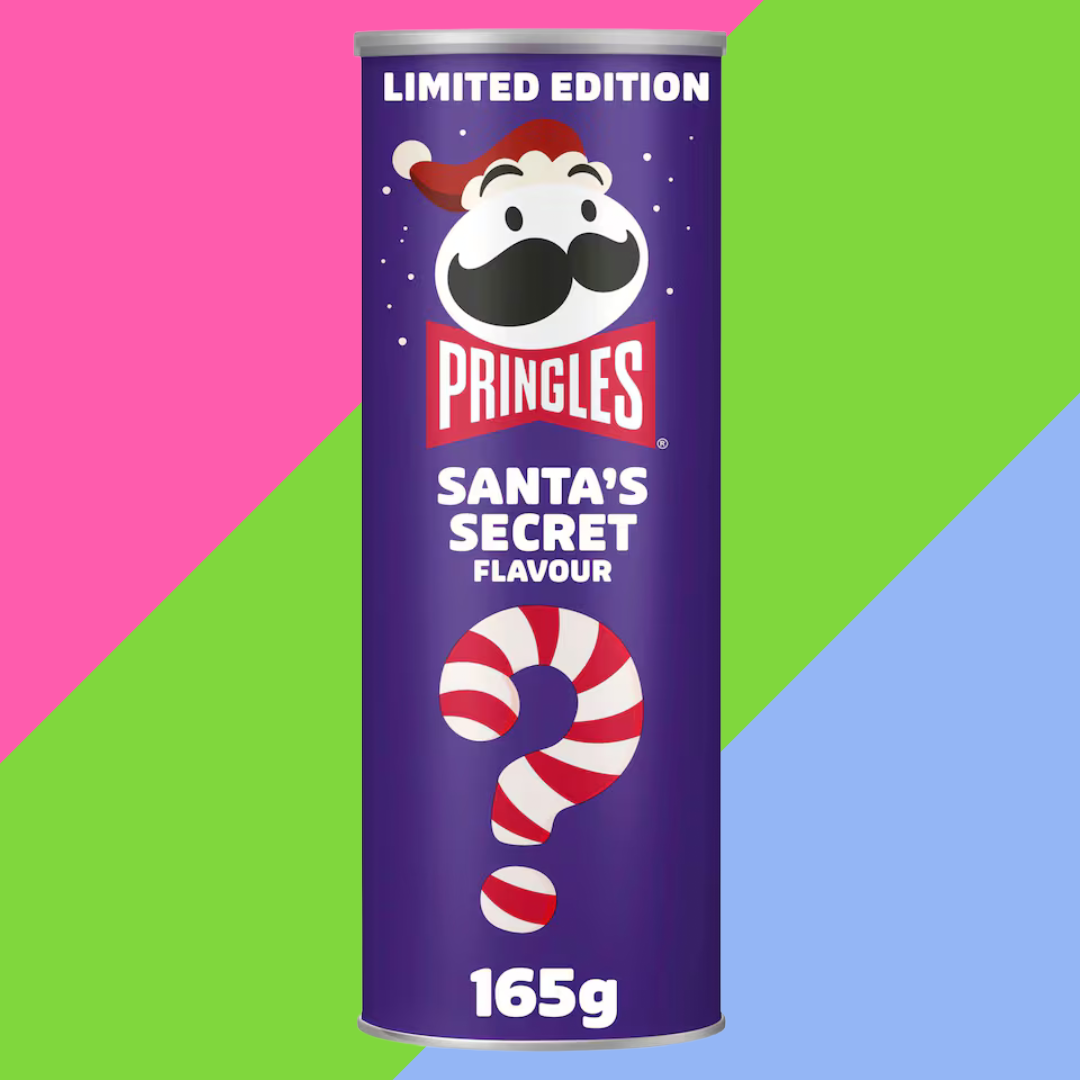 Limited Edition Pringles Santa's Secret Flavour 6x165g Tubes