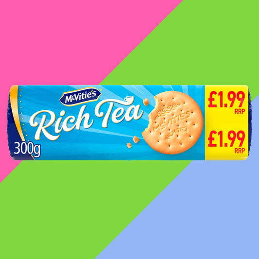 McVitie's Rich Tea Classic Biscuits 12x300g