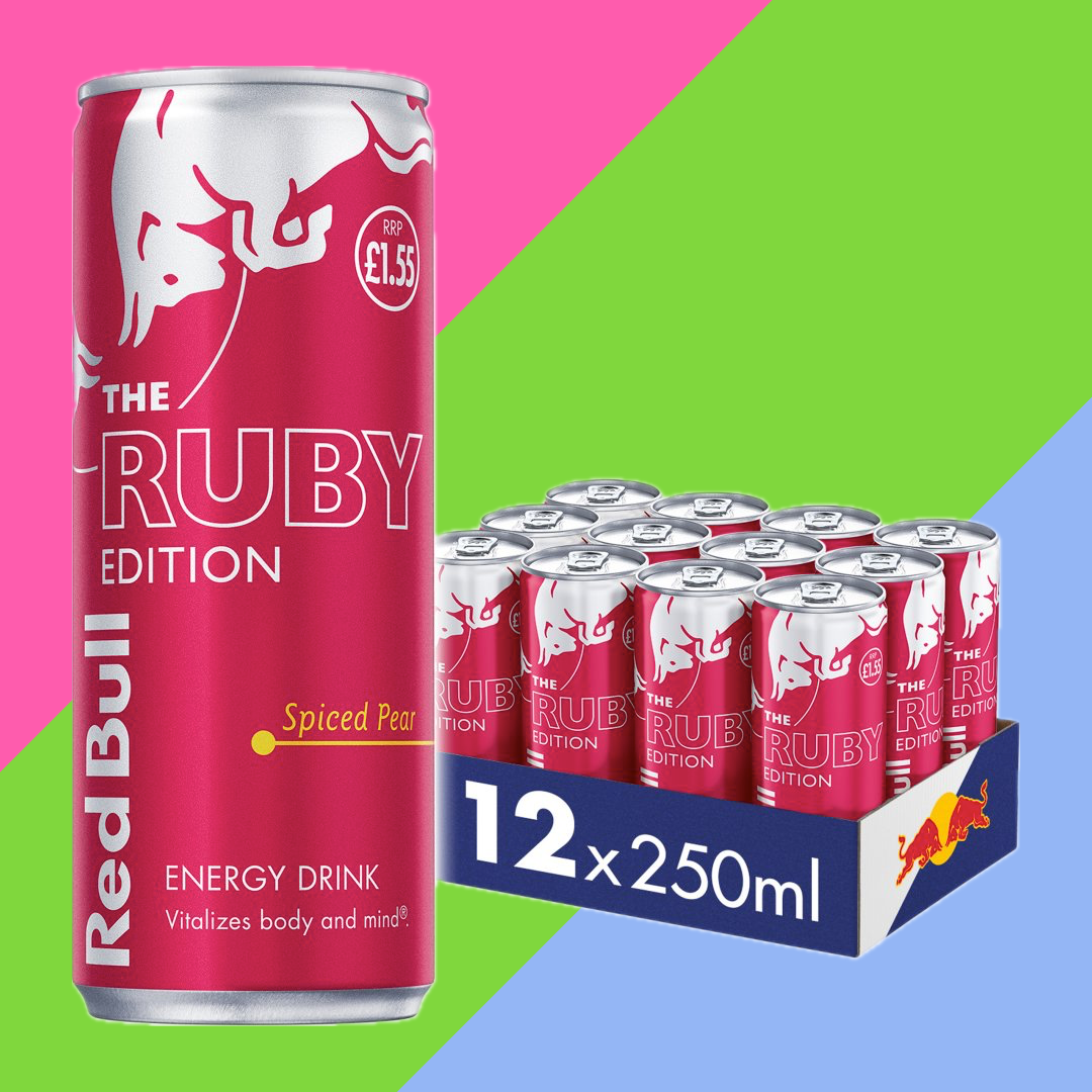 Red Bull Energy Drink Ruby Edition 12x250ml PM 1.65