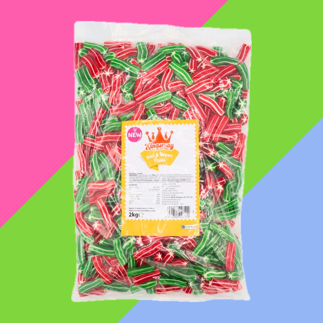 Kingsway Green & Red Poles Bag 2kg