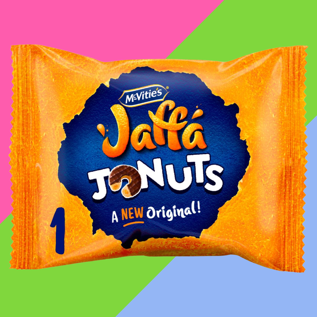 McVitie's Jaffa Cakes Jaffa Jonuts 12x43g Single Serve Pack