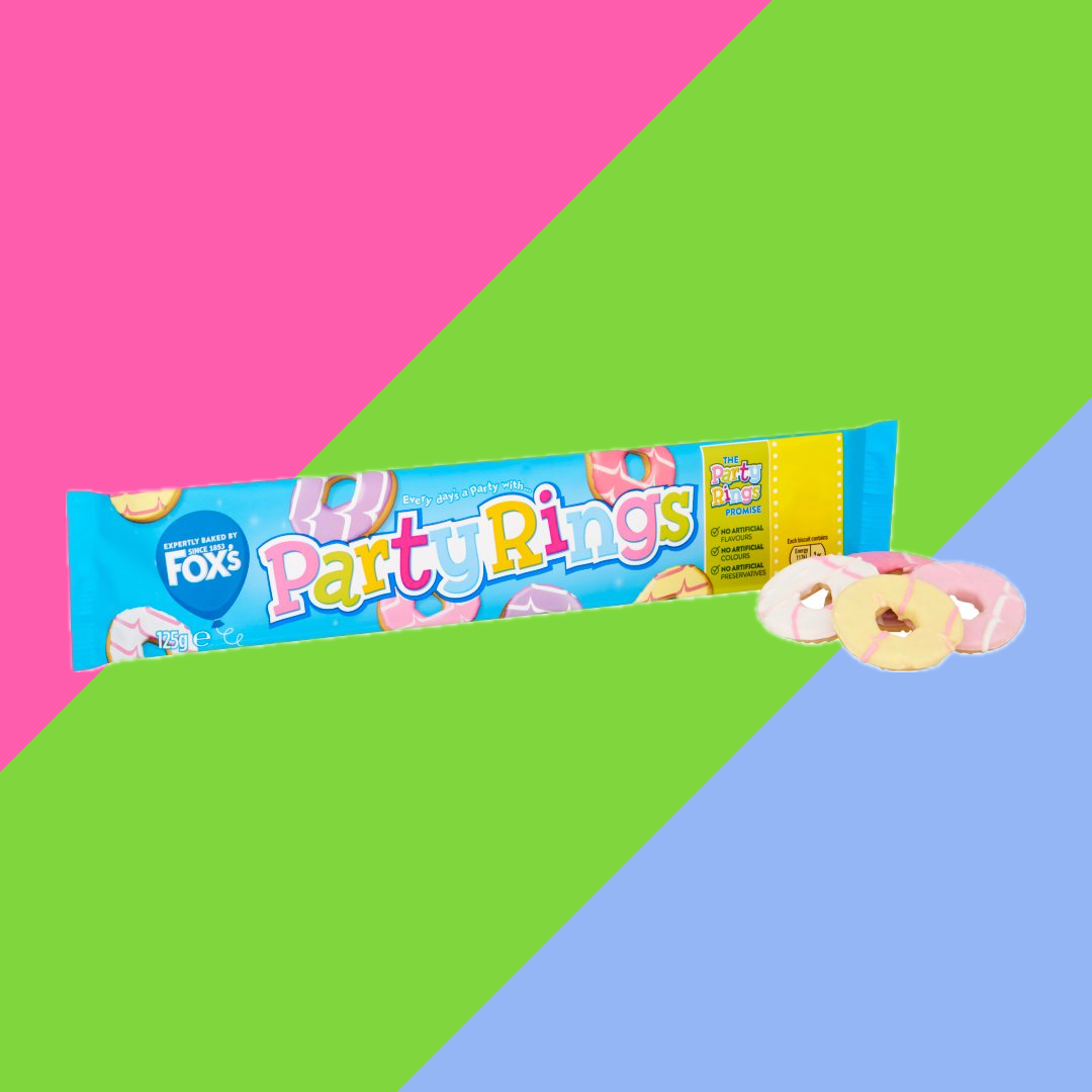 Fox's Party Rings 12x125g