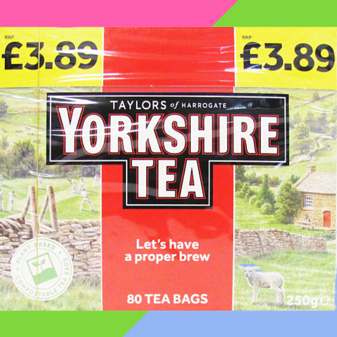 Yorkshire Teabags (5 boxes of 80bags)