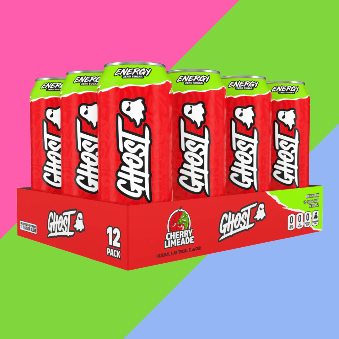 Ghost Energy Cherry Limeade Energy Drink 12x500ml