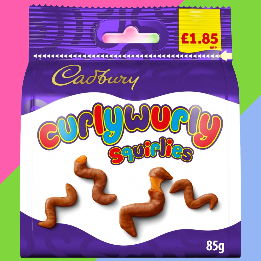 Cadbury Curly Wurly Squirlies Chocolate Bag 10x85g Bags £1.85 PMP