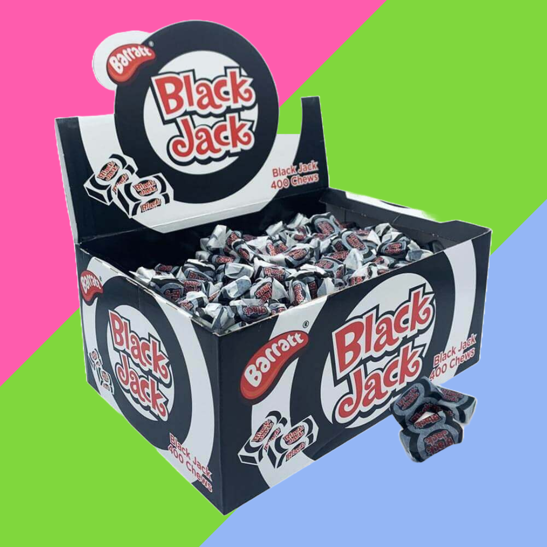 Barratt Black Jack Chews 400 Pc Box