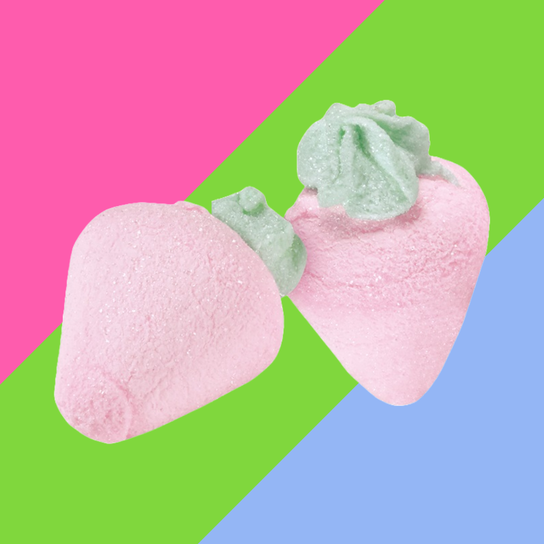 Bulgari Jelly Filled Strawberry Marshmallows 1kg