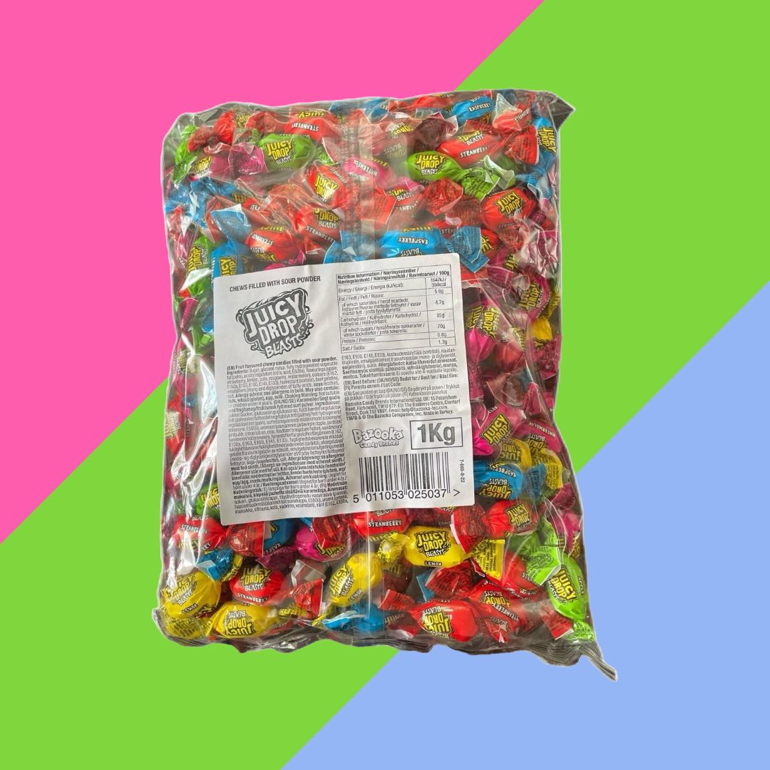 Bazooka Juicy Drop Blasts 8x1KG