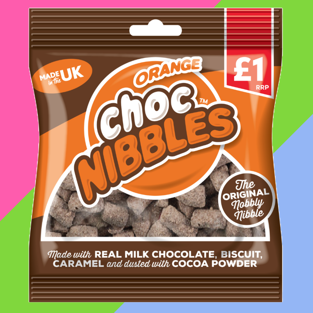 Sweet Dreams Orange Choc Nibbles Bag 12x135g £1 PMP