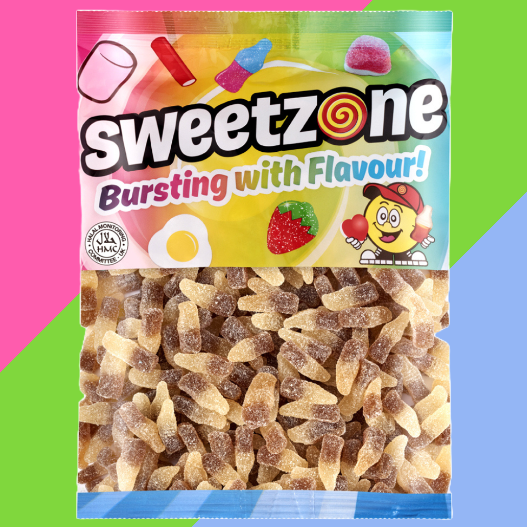Sweetzone Fizzy Cola Bottles Bag 1kg