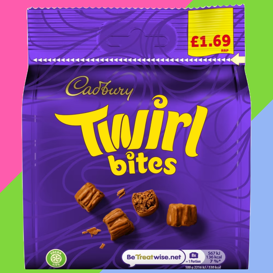Cadbury Twirl Bites Chocolate Bag 10x85g Bags £1.69 PMP