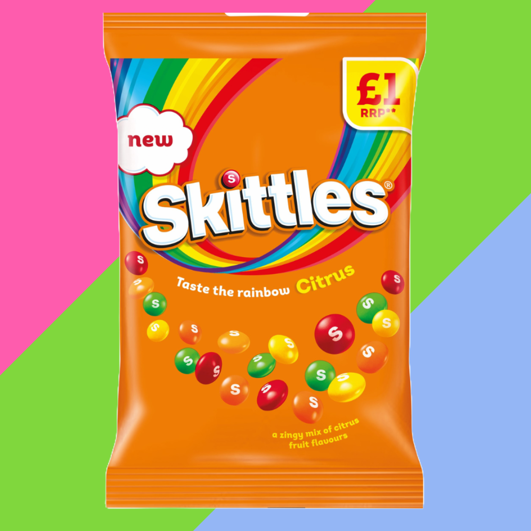 Skittles Citrus Sweets Bag 14x109g £1 PMP
