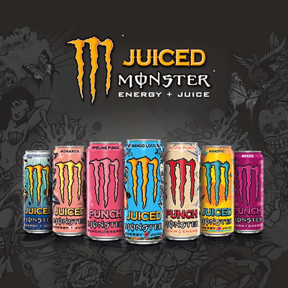Monster Juiced Bad Apple PMP £1.65 12x500ml