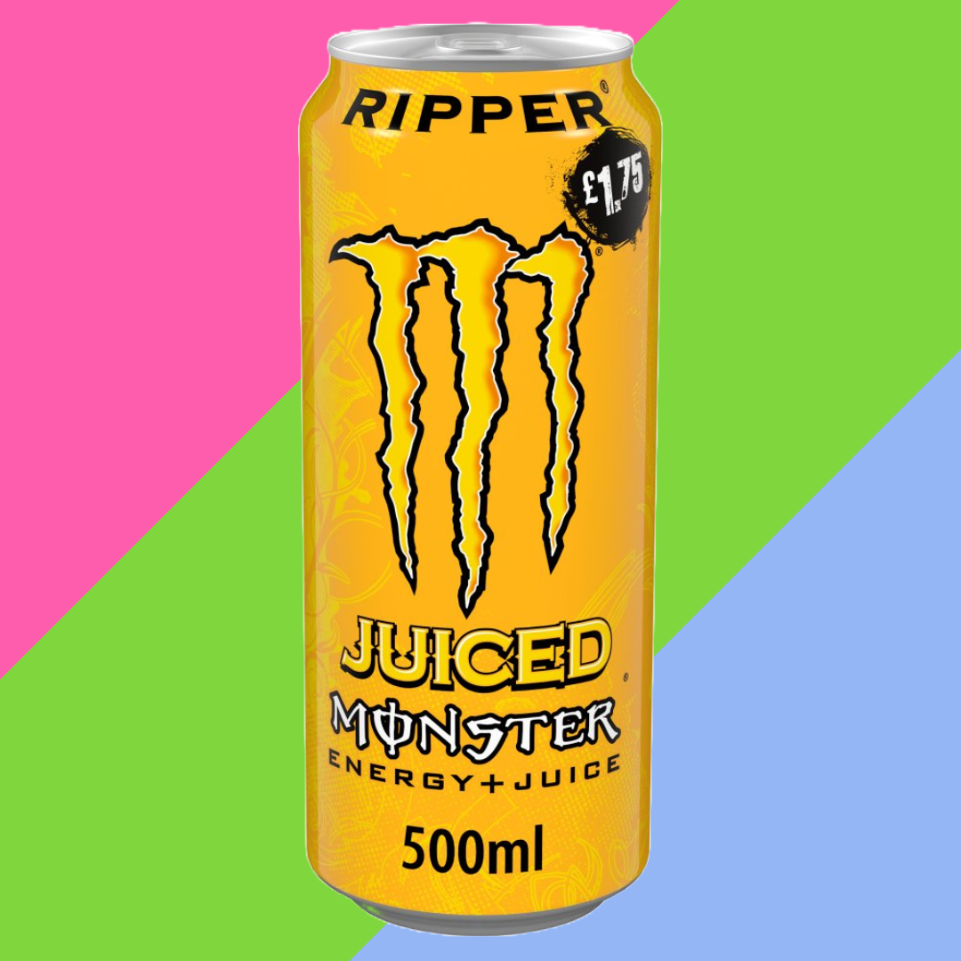 Monster Energy Drink Ripper 12x500ml PMP £1.75