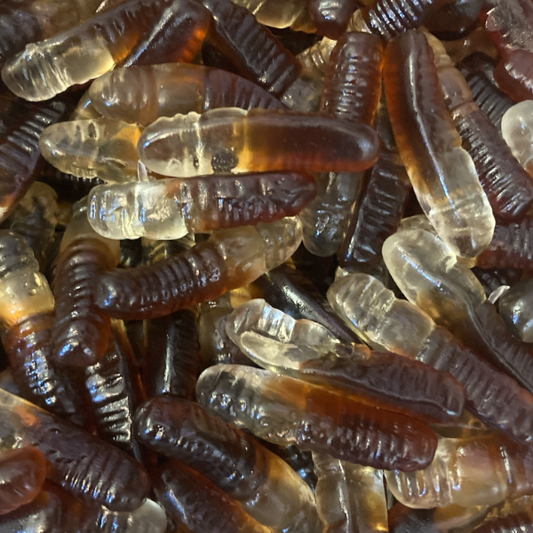 Aroma Cola and Lemon Gummy Worms 2.5kg Bag