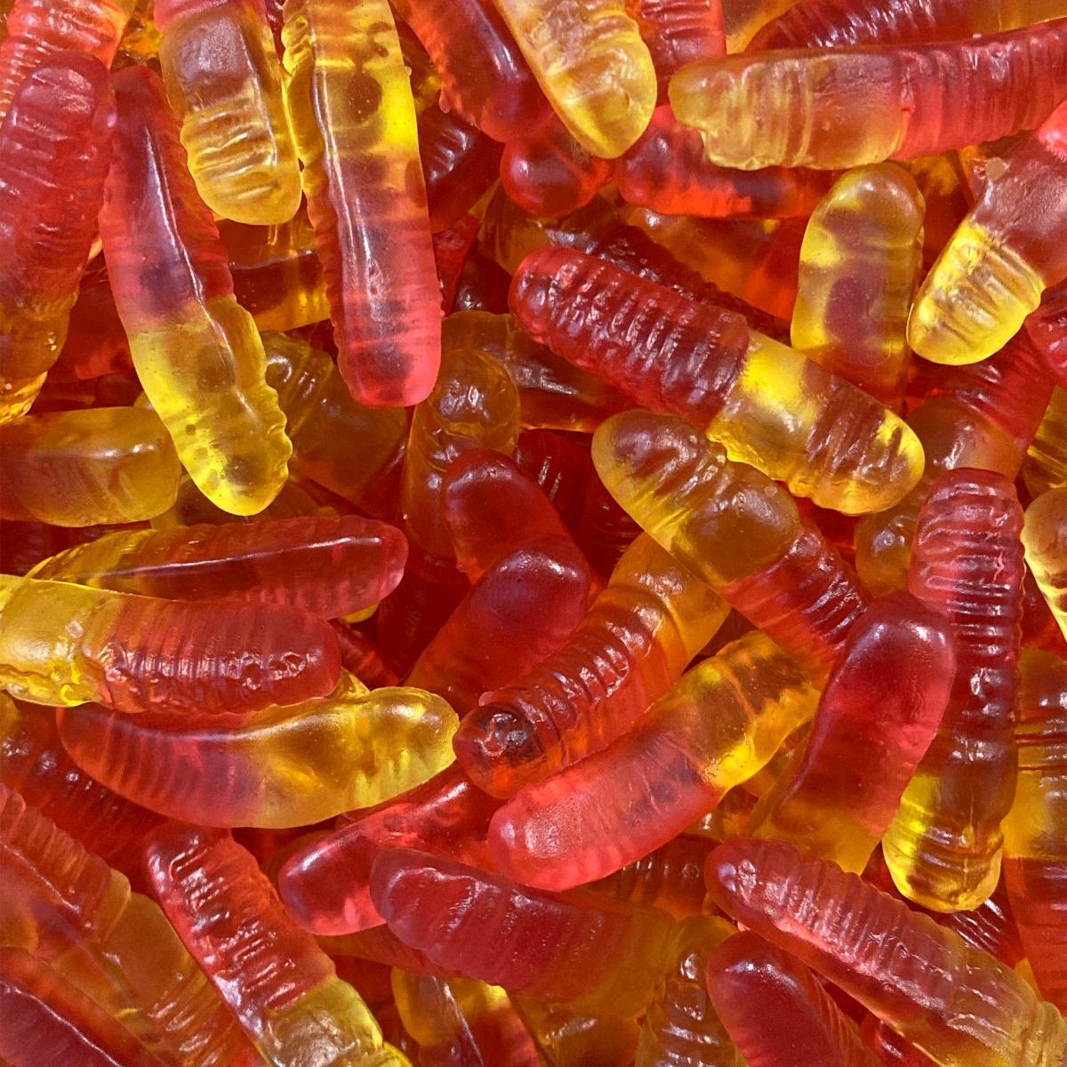 Aroma Fruit Gummy Worms 2.5kg