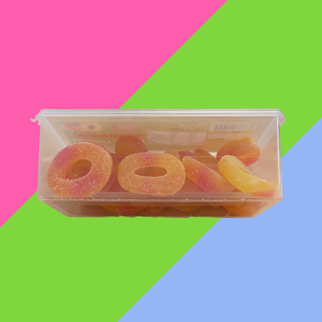 Gummy Rush Halal Candy Tubs 12x200g