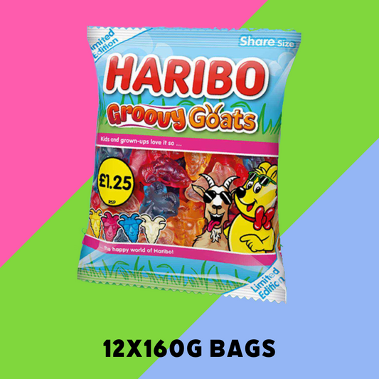 Haribo Groovy Goats 12x160g