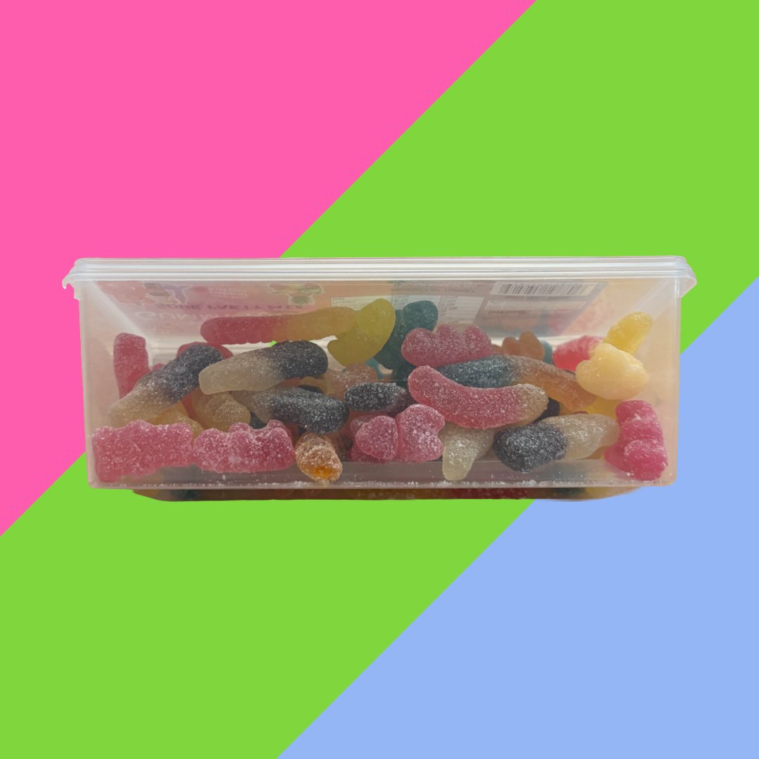 Gummy Rush Halal Candy Tubs 12x200g