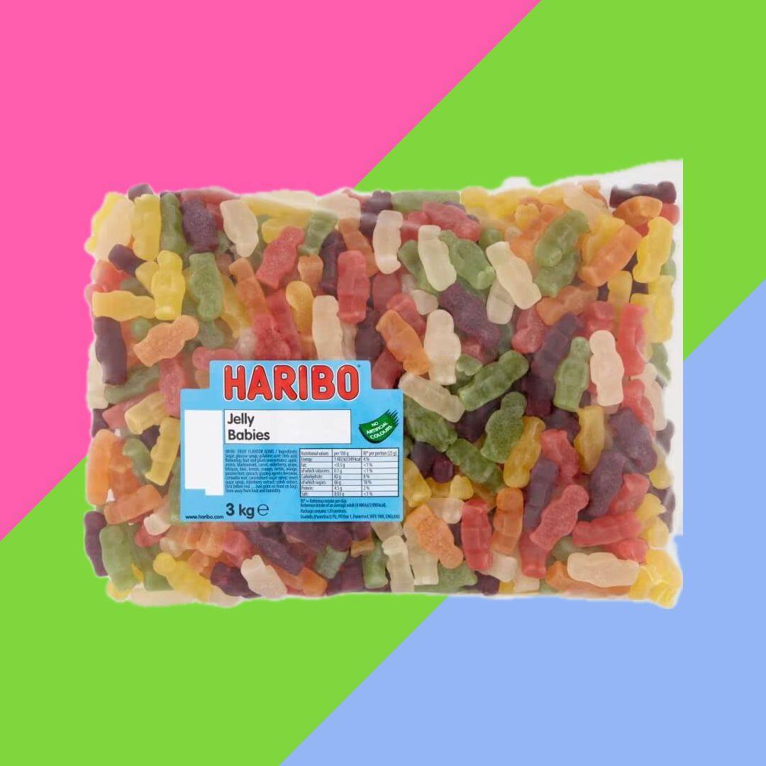 Haribo Jelly Babies 3kg