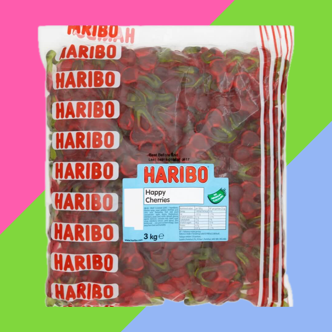 Haribo Happy Cherries 3kg