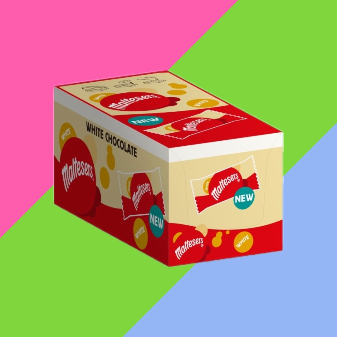 Maltesers White Chocolate & Honeycomb Bag 25x30g
