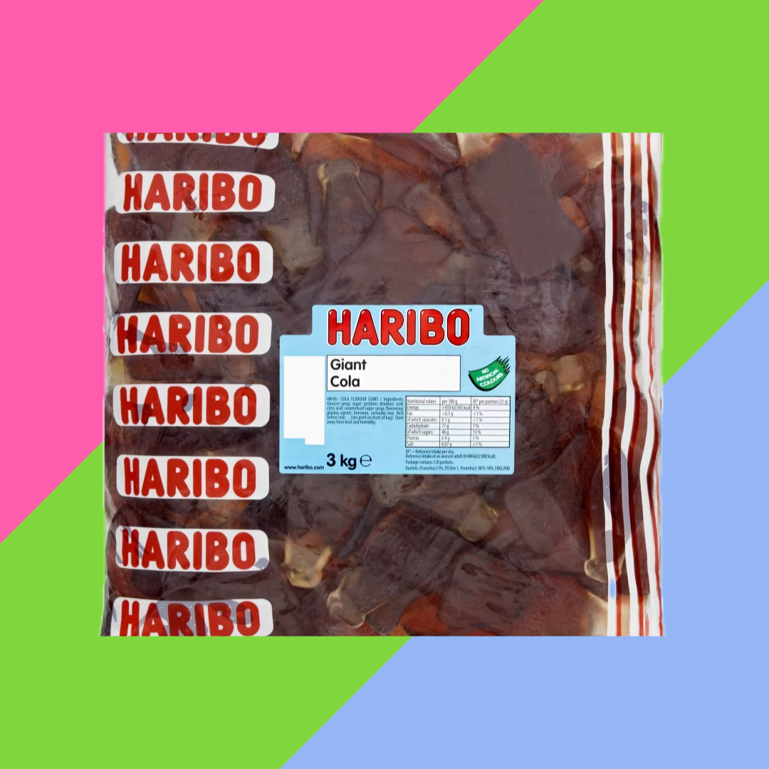 Haribo Giant Cola Bottles 3kg