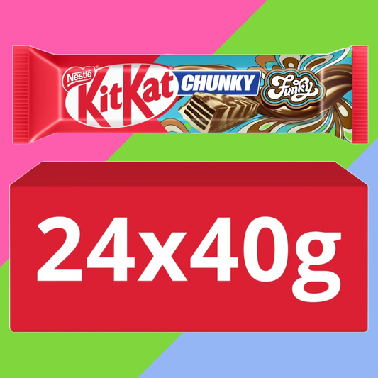 KitKat Chunky Funky Chocolate Bar 24x40g