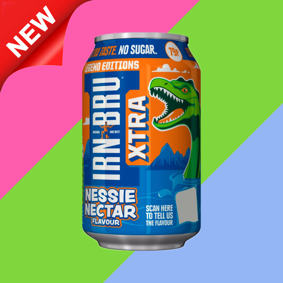 Irn-Bru Xtra Nessie Nectar Flavour 24x330ml