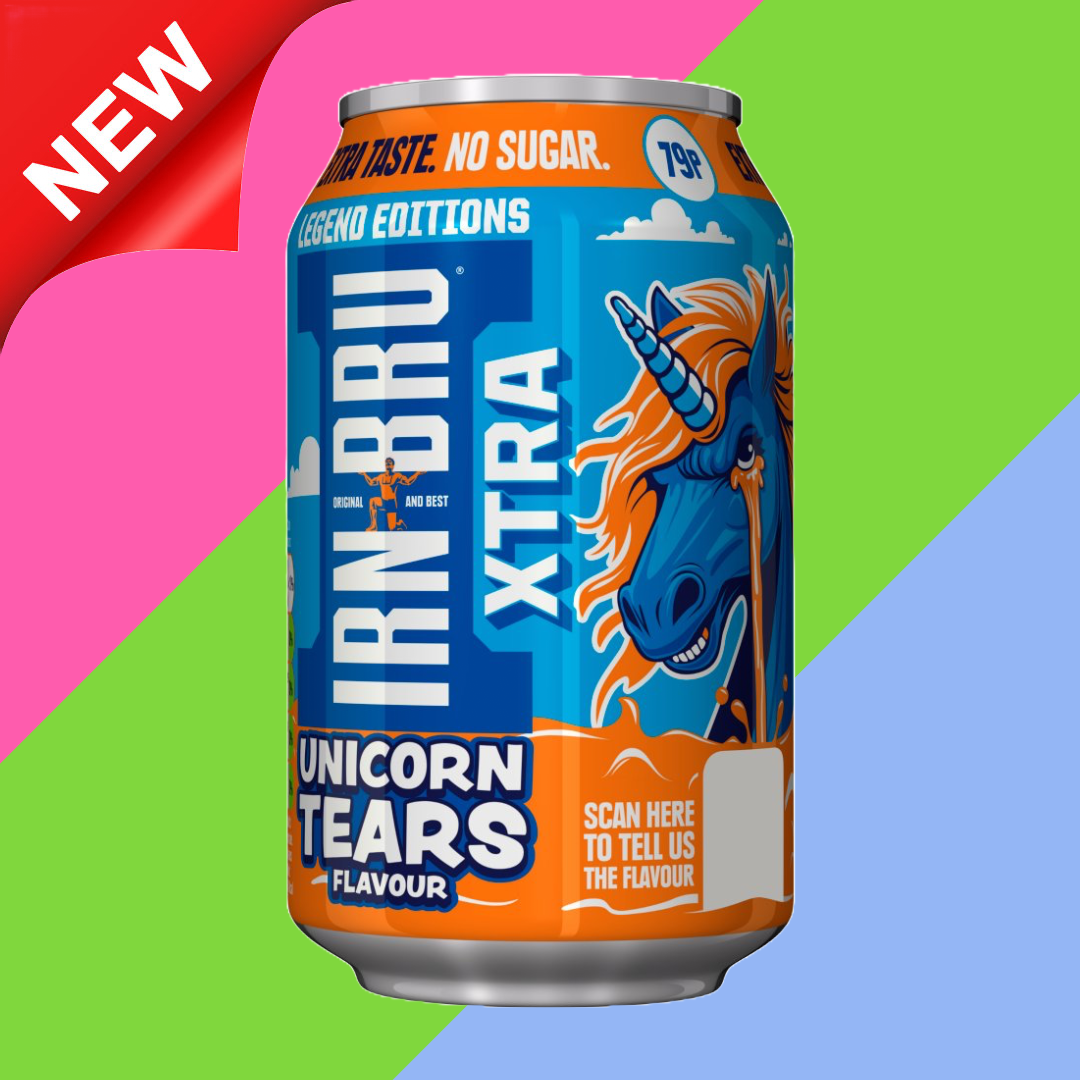 Irn-Bru Xtra Unicorn Tears Flavour 24x330ml