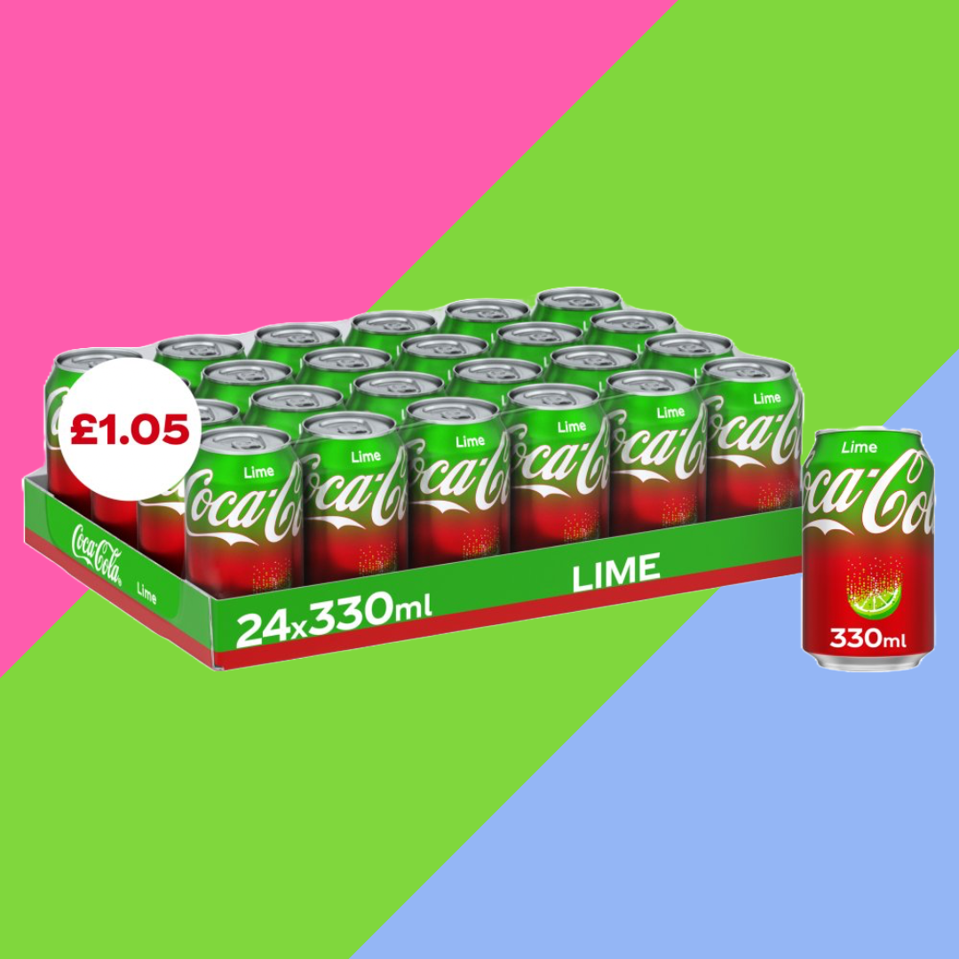 Coca-Cola Lime 24x330ml PM £1.05
