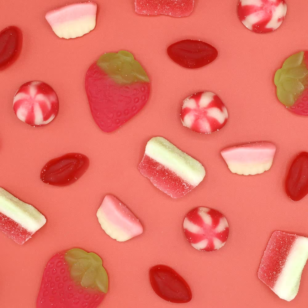 Pick n Mix Station Red Mix 1kg Bag (KINGSWAY)