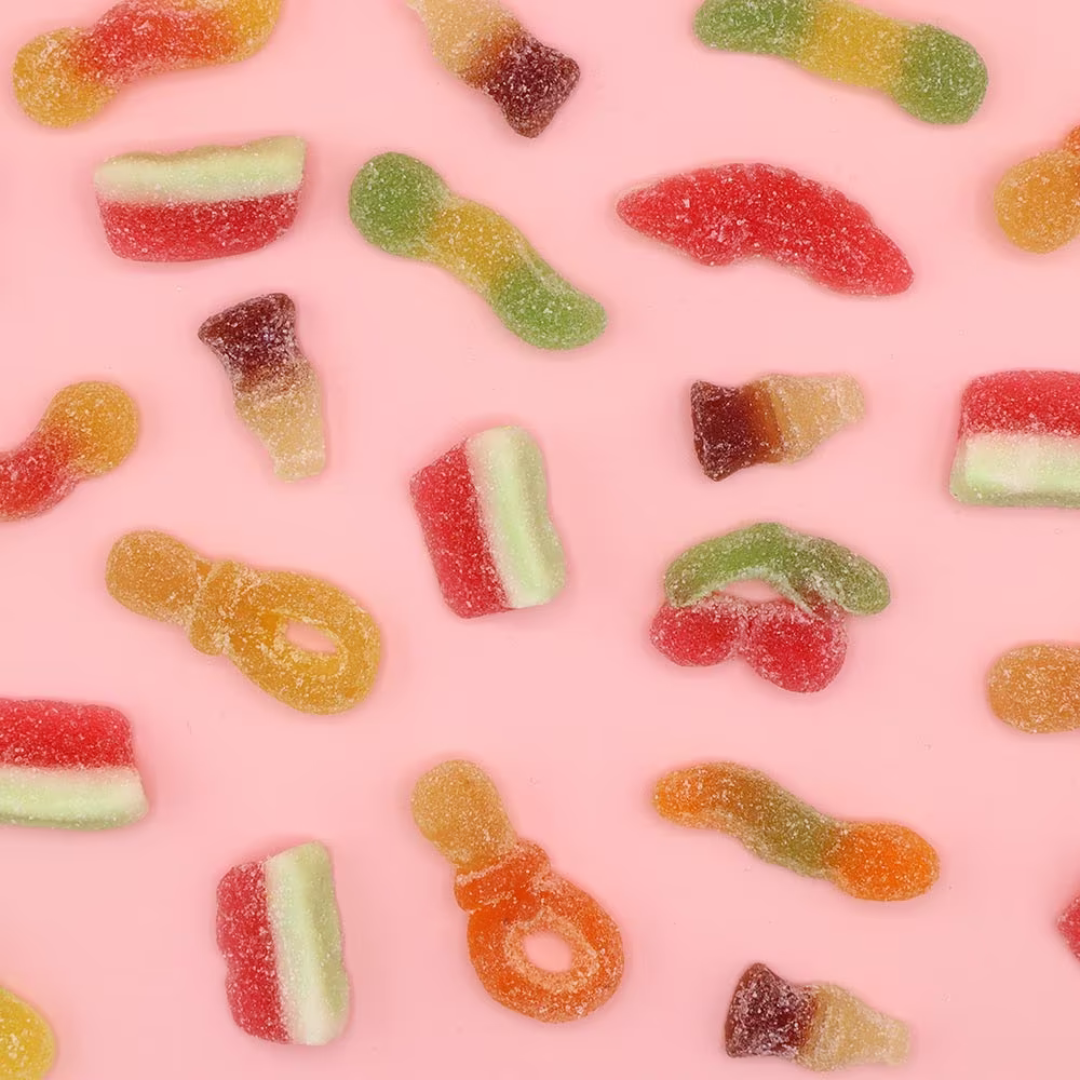 Pick n Mix Station Fizzy Mix 1kg Bag (KINGSWAY)