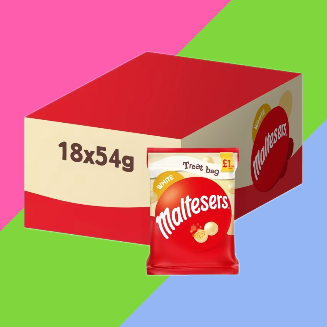 Maltesers White Chocolate & Honeycomb Bag 18x54g £1.50 PMP