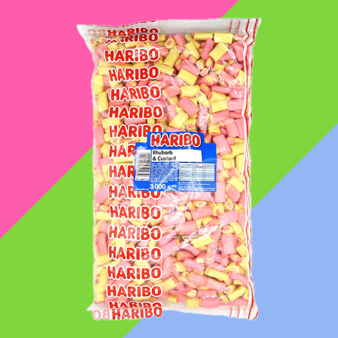Haribo Rhubarb & Custard 3kg
