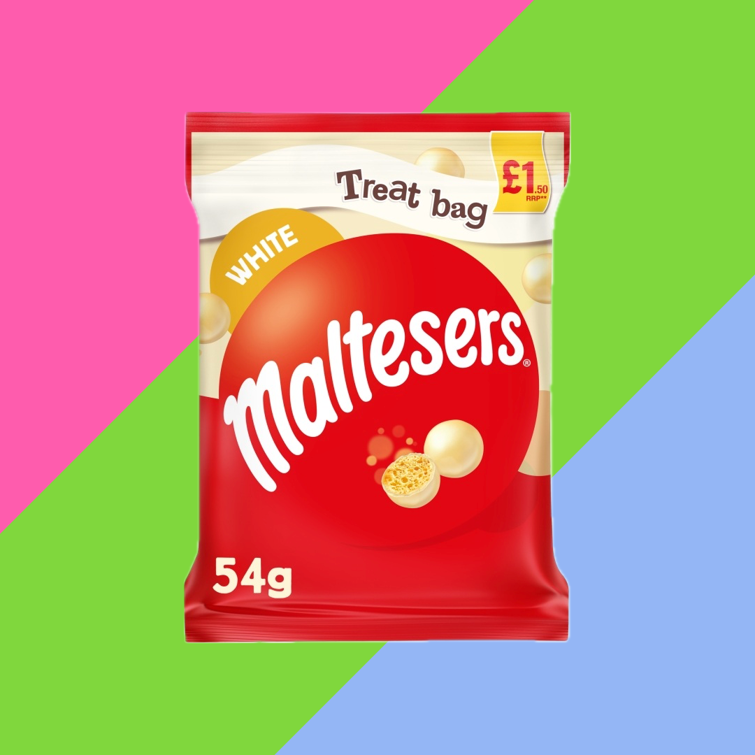 Maltesers White Chocolate & Honeycomb Bag 18x54g £1.50 PMP