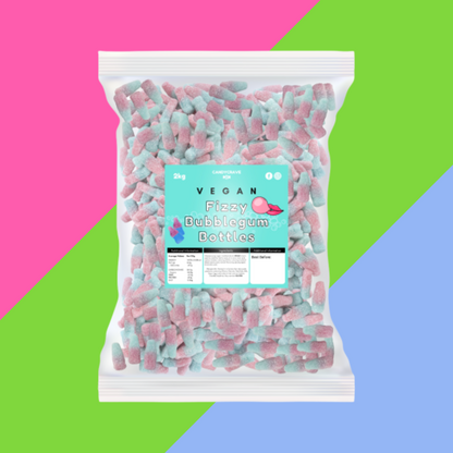 Candycrave Vegan Fizzy Bubblegum Bottles 2kg