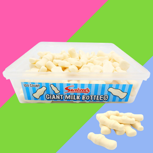 Swizzels Giant Milk Bottles Tub 1x576g