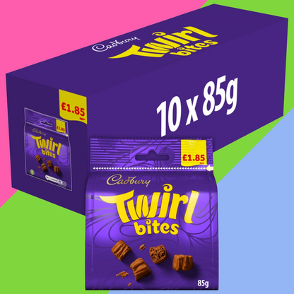 Cadbury Twirl Bites Chocolate Bag 10x85g Bags £1.85 PMP